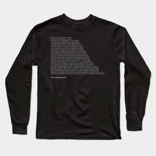 Frases de Arturo Pérez-Reverte Long Sleeve T-Shirt